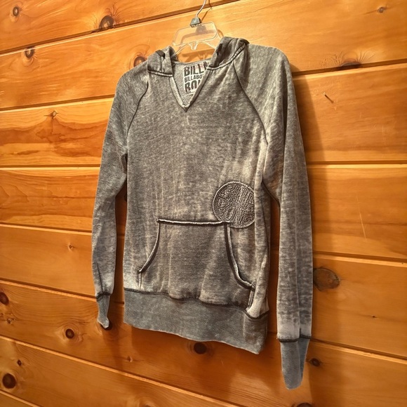 Billabong Gray Hooded Sweatshirt Relaxed Fit - Picture 1 of 7